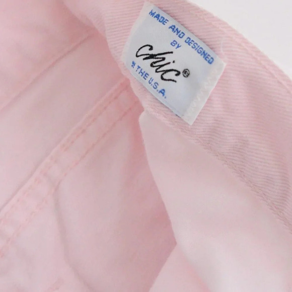 Vintage Chic Pink Barbie Tapered Leg  Denim Jeans - Picture 10 of 13